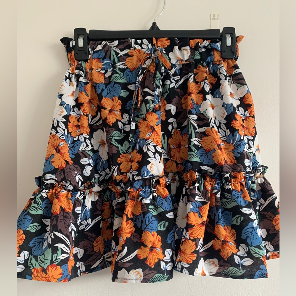 Floral skirt